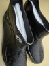 回力雨鞋男时尚低帮防雨水胶鞋厨房户外水靴HXL657黑色42 实拍图