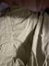 德玛纳（dme）气质棉氨针织女式t恤春夏季通勤v领微弹长袖t恤女 茶绿 XL  晒单实拍图
