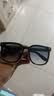 雷朋（RayBan）时尚方框太阳镜黑超墨镜眼镜0RB4401D 渐变601/19黑色镜框浅蓝色镜片 尺寸57 实拍图