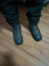海澜之家HLA马丁靴男靴秋冬棉鞋工装靴高帮靴子男鞋 L579 卡其色(长绒) 40 实拍图