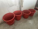 甲东里塑料家用大号红色乔迁新居结婚用品红桶加厚喜桶水桶手提陪嫁米桶 喜庆红加大号水桶 实拍图