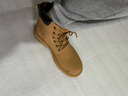 回力（Warrior）官方马丁靴男鞋秋冬英伦风大黄靴子男士厚底工装复古高帮靴棕色44 实拍图