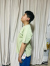 小猪托尼男童t恤速干衣儿童短袖纯色胖男童上衣夏季运动上衣青少年 实拍图