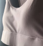 欧凯茜（Aucassie） 高强度运动内衣女一片式薄罩杯跑步健身瑜伽背心式文胸防震bra 藕紫色 XL 晒单实拍图