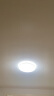 松下（Panasonic）吸顶灯现代简约全光谱护眼儿童房星空效果卧室餐厅灯具 36瓦银 实拍图