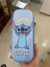 迪士尼（Disney）学生笔袋 儿童耐脏防泼水大容量铅笔袋 小学生高颜值文具收纳袋 史迪奇A83077-W1 实拍图