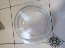 格娜斯双耳透明玻璃碗大号带盖微波炉碗耐热玻璃汤碗面碗沙拉碗餐具2L 实拍图