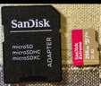 闪迪（SanDisk）256GB TF(MicroSD)内存卡 4K极速金卡A2 V30 U3行车记录仪 运动相机无人机 监控存储卡 读190MB/s 实拍图