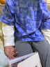 迪士尼（DISNEY）童装儿童针织假两件长袖T恤打底衫上衣24春秋DB311AA08蓝140 实拍图