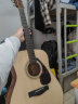 雅马哈（YAMAHA）吉他F310/F600/F620/F370初学者民谣木吉它入门男女新手学生乐器 F600 升级款 - 41英寸 实拍图