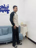 主意范（ZHUYIFAN）胖子大码230斤裤子男直筒春夏薄款工装裤潮牌大码直筒阔腿休闲裤 A001-K1050黑色 XL (175) 130-150斤可穿 实拍图