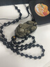 金石灵天然曜石吊坠金曜石貔貅吊坠水晶情侣项链本命年蛇年生日礼物 金曜石霸王貔貅 实拍图