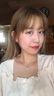 mini&yaya足银项链女吊坠首饰品女生日七夕情人节礼物送女友老婆妈妈实用 S999足银心中有你项链 实拍图