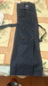 暇步士（Hush Puppies）女装春秋经典简约中长款收腰风衣外套 196深蓝 L 实拍图