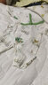 全棉时代纯棉新生婴儿连体衣服新款抗菌纱布宝宝春夏满月服和袍 童话树屋【四季款】 59cm （0-3个月） 实拍图