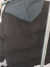 NASA LIKE官方潮牌棉服冬季加厚连帽外套保暖男士棉衣羽绒棉服情侣大码棉袄 黑色 XL（建议120-140斤） 晒单实拍图