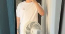 杰克·琼斯（JACK&JONES）夏季新款潮流百搭休闲怀表重磅半袖纯棉直筒短袖T恤男224201108 A06 本白色 常规 A06 本白色 180/100A/L 晒单实拍图