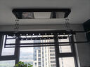 太太夸电动晾衣架阳台全自动升降语音遥控智能衣机阳台室外风干烘干衣架 高雅黑【衣被同晒】 四杆9横杆+声控语音+照明 实拍图