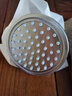 科德林（Ciencia） 304不锈钢拉丝增压小顶喷浴室宾馆淋浴莲蓬头可拆洗顶喷花洒 10号 拉丝大号4孔硅胶118mm 实拍图