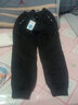 洺威保登休闲棉裤男冬季加绒加厚保暖裤男外穿中青年百搭防风抗寒工作长裤 黑色 束筒 XL -建议105-120斤 实拍图