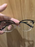 李维斯（Levi's）近视眼镜学生眼镜防蓝光辐射经典眼镜4038ZB-C1黑色-防蓝光镜片 实拍图