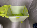 劳可里尼（NOCOLLINY）儿童洗澡桶 可折叠沐浴桶洗澡盆 宝宝泡澡桶婴儿游泳桶家用 【立体折叠~更省空间】薄荷绿 晒单实拍图