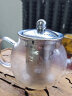 紫丁香（Lilac）茶具整套便携带茶盘玻璃泡茶壶西施小茶壶茶杯功夫茶具旅行套装 实拍图