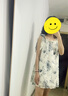 妙奕嘉新中式吊带连衣裙女裙子夏天女装2025夏季新款气质碎花纯欲小个子 水墨花挂脖连衣裙【均码】 实拍图