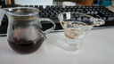 76台湾76玻璃公道杯带茶漏套装家用加厚透明分茶器茶海功夫茶具配件 茗旦公杯（平嘴）280ml套组 实拍图
