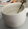 白居室归兔泡茶杯陶瓷茶水分离杯马克杯礼物创意咖啡杯水杯礼盒装 归兔茶咖-白（带勺子） 晒单实拍图