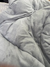 雅鹿牛奶绒被子冬被季双面绒棉被单人加厚保暖10斤被芯双人春秋被毯褥 双面牛奶绒-灰色 150*200cm加厚冬被【约8斤】 实拍图