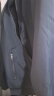 罗蒙（ROMON）棉服男士春秋潮流商务休闲棉衣保暖棉袄外套男装XF36JM蓝色2XL 实拍图