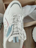 鸿星品牌运动鞋女秋季款2025新款青少年小白鞋轻便鞋子百搭休闲鞋跑步鞋 130白兰（皮面款） 38 实拍图