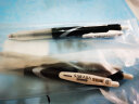斑马牌（ZEBRA）中性墨水中性笔 Speedy速记学霸笔 0.5mm子弹头大容量手账笔 JJZ33 黑杆黑色 5支装 实拍图
