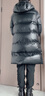 高梵黑金鹅绒服先锋3.0亮面6格羽绒服男女同款冬季厚外套 黑色 2XS  实拍图