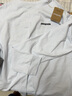 巴塔哥尼亚（Patagonia）男士混纺棉轻便logo潮流圆领长袖T恤卫衣L/S P-6 Logo 38518 WHI（白里发蓝） M 实拍图