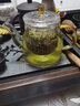 一品工坊玻璃泡茶壶花茶壶耐高温过滤加厚茶壶玻璃壶电陶炉煮茶壶茶具套装 玲珑壶 600ML（+两杯）600ml 实拍图