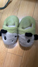 朴西儿童棉拖鞋女童冬季亲子宝宝拖鞋女款包跟室内加绒保暖儿童棉鞋 蜡笔绿 34 【220mm】 实拍图