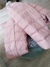 真维斯（Jeanswest）羽绒服2025冬季连帽轻薄短款外套白鸭绒保暖舒适粉色XL 实拍图