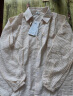 FitonTon棉麻衬衫女2023夏季薄款慵懒外套宽松设计感小众上衣衬衣 M 晒单实拍图