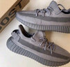 阿迪达斯（adidas）三叶草男鞋Yeezy350椰子鞋低帮透气缓震休闲运动跑步鞋IF3219 IF3219/水泥灰(偏紧) 42.5 建议拍大一码(265mm) 实拍图