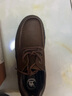 骆驼牌 男士真皮厚底增高休闲皮鞋复古百搭鞋子 P13A307007 暗棕 42 实拍图