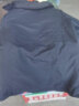 南极人羽绒服男中老年人活里活面加厚外套冬季男装爸爸中长款连帽衣服 藏青色-带毛领 3XL(建议160-175斤) 晒单实拍图