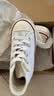 匡威（Converse）儿童帆布鞋宝宝高帮帆布鞋1970s经典新款魔术贴男女童软底童鞋 白色(魔术贴) 24 【建议脚长15cm】 实拍图