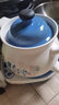 航方煎药壶砂锅全自动分体式家用中药壶养生壶中药锅中药煲智能煎药机陶瓷熬药电子砂锅熬药罐 【青花瓷】4L壶A+ 4L 煲C+蓝白底座A 实拍图