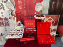 莱邦宸 订婚全套布置 2025新款订婚装饰摆件KT背景板布置套装气球装饰 定制/花+摆件+可乐+礼箱+画架 实拍图