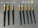 尔木萄（AMORTALS） 星动化妆刷套装特种细纤维毛散粉刷腮红刷粉底刷眼影眉刷唇刷 【星耀套装】化妆刷 5支 实拍图
