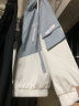 卡帝乐鳄鱼（CARTELO）外套男2024春秋季夹克男士工装连帽休闲冲锋男衣服装 浅蓝色 XL 实拍图