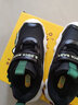 B.Duck小黄鸭童鞋儿童运动鞋冬季保暖灯鞋男女童发光二棉鞋5009黑米29 实拍图