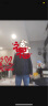MUJI 男女通用法兰绒开领衬衫长袖休闲百搭衬衣外套纯棉全棉ACA71A1A 黑色 S-M 165/88A 实拍图